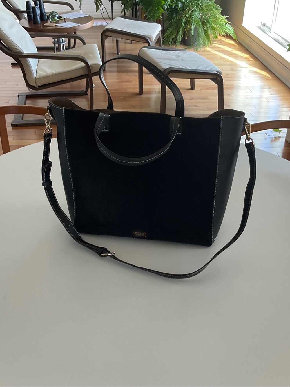 France’s Valentine black tote bag
